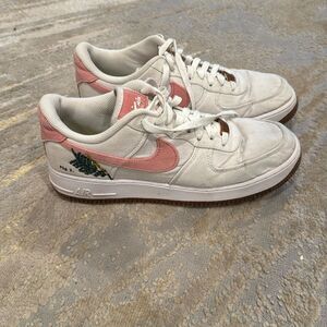 Nike Air Force 1 07 CZ0269-101 White Shoes Sneakers SZ 10 AF1 Catechu check pics